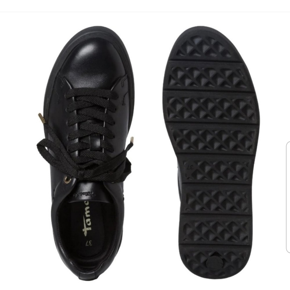 🌸Tamaris Black Mercury women sneakers. Size EU40/US9. New with tag.🍂 - Picture 6 of 6